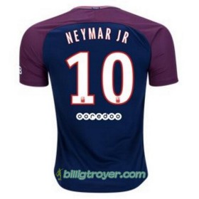 Billige Fotballdrakter Paris SG Neymar Jr 10 Hjemmedraktsett 2017/18 Kortermet