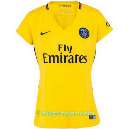 Billige Fotballdrakter Paris SG Dame Bortedraktsett 2017/18 Kortermet