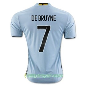 Billige Fotballdrakter Belgia DE BRUYNE Bortedraktsett Euro 2016