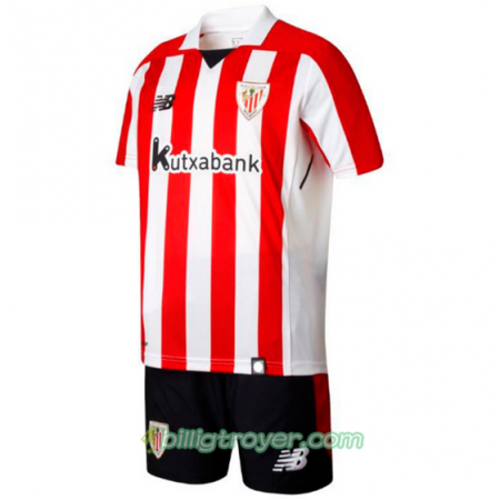 Billige Fotballdrakter Athletic Bilbao Barn Hjemmedraktsett 2017/18 Kortermet