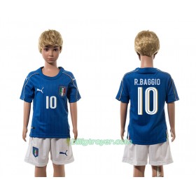 Billige Fotballdrakter Italia Verratti 10 Barn Hjemmedraktsett 2016 Kortermet