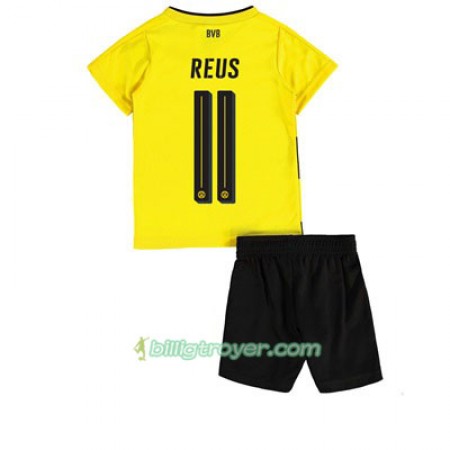 Billige Fotballdrakter Borussia Dortmund Marco Reus 11 Barn Hjemmedraktsett 2017/18 Kortermet