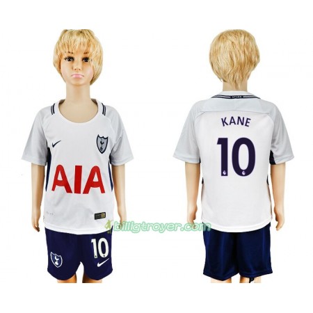 Billige Fotballdrakter Tottenham Hotspurs Harry Kane 10 Barn Hjemmedraktsett 2017/18 Kortermet