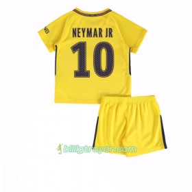 Billige Fotballdrakter Paris SG Neymar Jr 10 Barn Bortedraktsett 2017/18 Kortermet