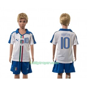 Billige Fotballdrakter Italia Verratti 10 Barn Bortedraktsett 2016 Kortermet
