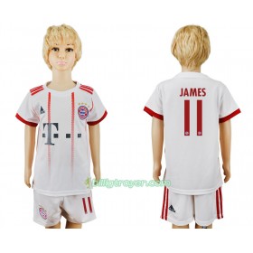 Billige Fotballdrakter FC Bayern München James Rodriguez 11 Barn Tredjedraktsett 2017/18 Kortermet