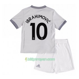 Billige Fotballdrakter Manchester United Zlatan Ibrahimovic 10 Barn Tredjedraktsett 2017/18 Kortermet
