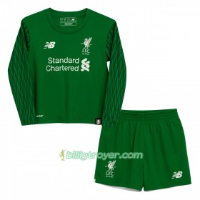 Billige Fotballdrakter Liverpool Keeper Barn Hjemmedraktsett 2017/18 Langermet