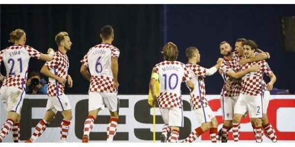 Kroatia 4-1 seier over Hellas hjemme